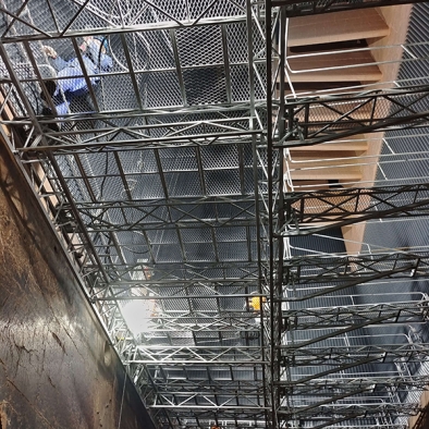 爬升式鍋爐爐膛檢修升降平臺